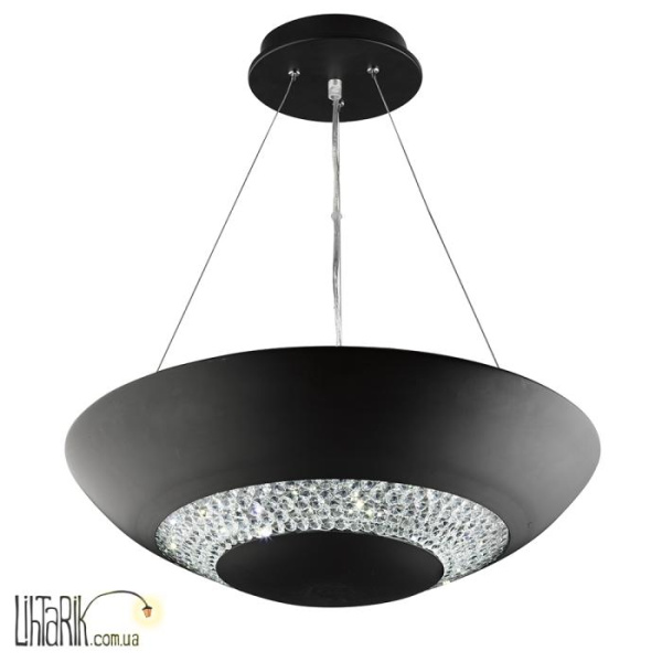 Подвесной светильник Searchlight Halo 3448-8BK