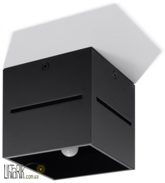 SOLLUX LIGHTING Светильник припотолочный LOBO Czarny SL.0207