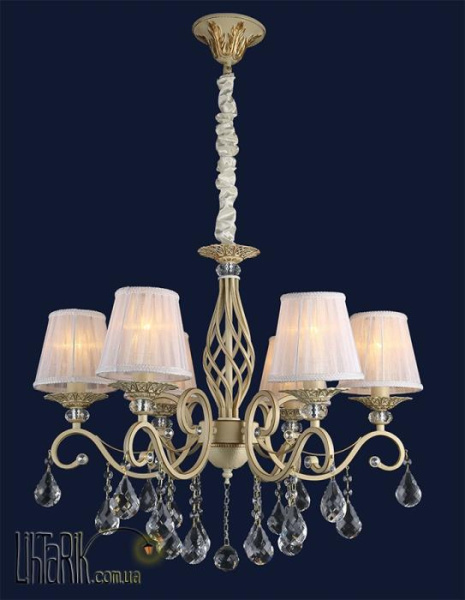 Levistella Люстра 755MK30001-6 CRM+GLD