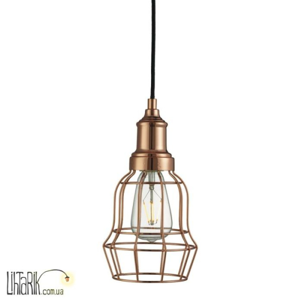 Подвесной светильник Searchlight BELL CAGE 6847CU