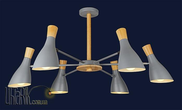 Levistella потолочная люстра 752328-6 GRAY