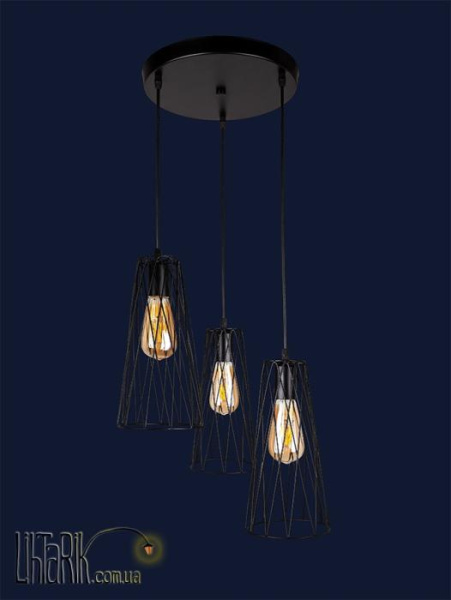 Levistella подвесной светильник 756PR107F-3 BK (300)