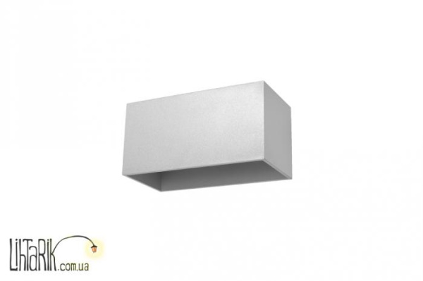 SOLLUX LIGHTING Светильник настенный QUAD MAXI szary SL.0526