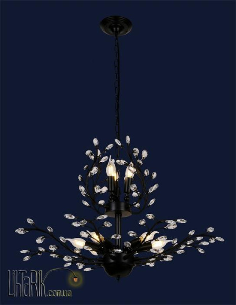 Levistella Подвесная люстра 756PR6515-6 3 BK (756PR6515-6+3 BK)